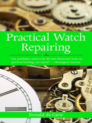 cover image of Practical Watch Repairing